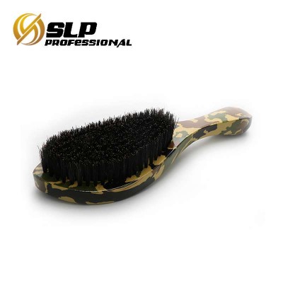 Diane Army camo wooden beard brush handle beard brush for men's beard grooming.