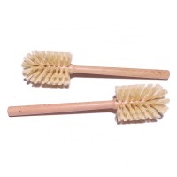 2020 new hot sale environmental protection bamboo wood coconut fiber natural sisal glass brush durable long handle bottle brush